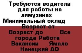 Требуются водители для работы на лимузинах. › Минимальный оклад ­ 40 000 › Возраст от ­ 28 › Возраст до ­ 50 - Все города Работа » Вакансии   . Ямало-Ненецкий АО,Лабытнанги г.